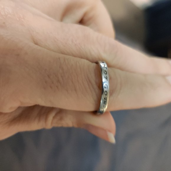 Feather Ring -"Woman of God" - Picture 3 of 6